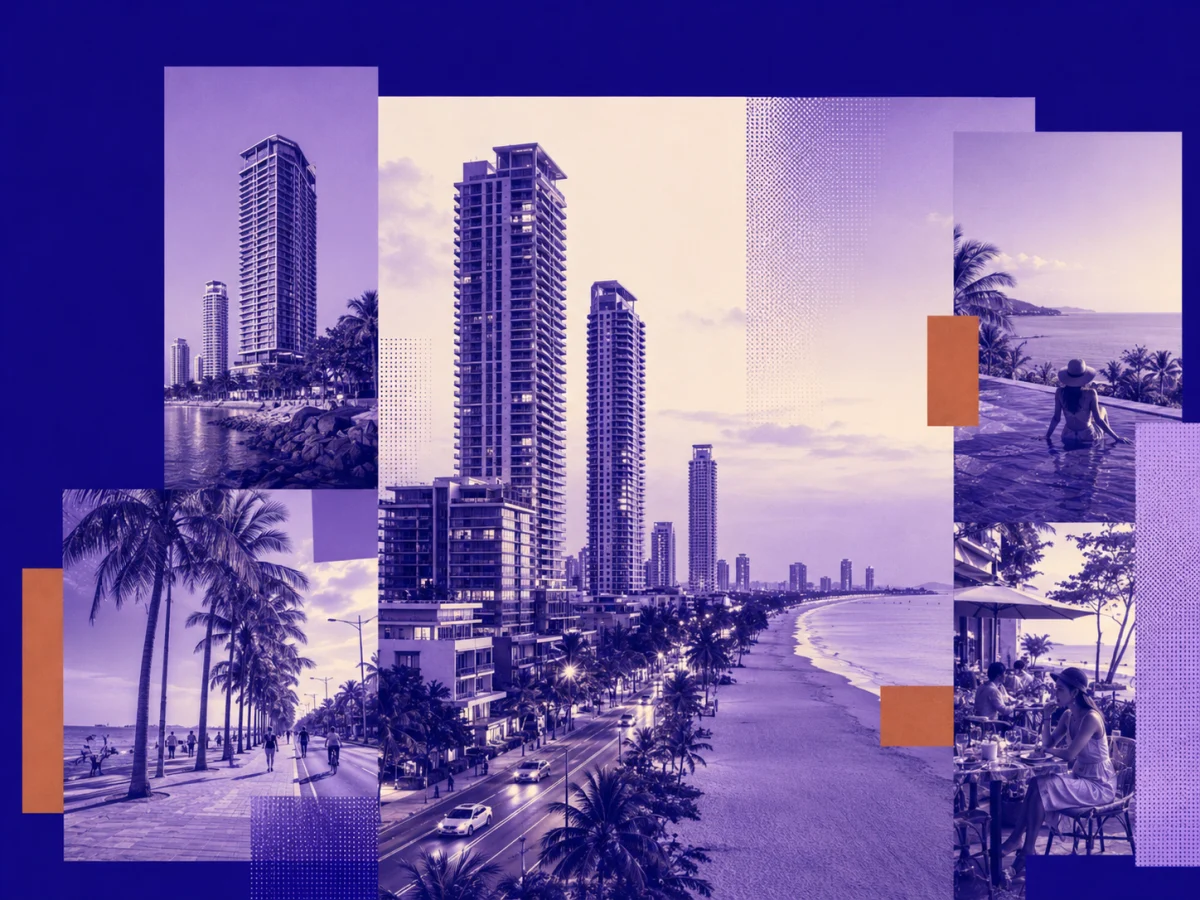 Coastal city development with hospitality and property assets