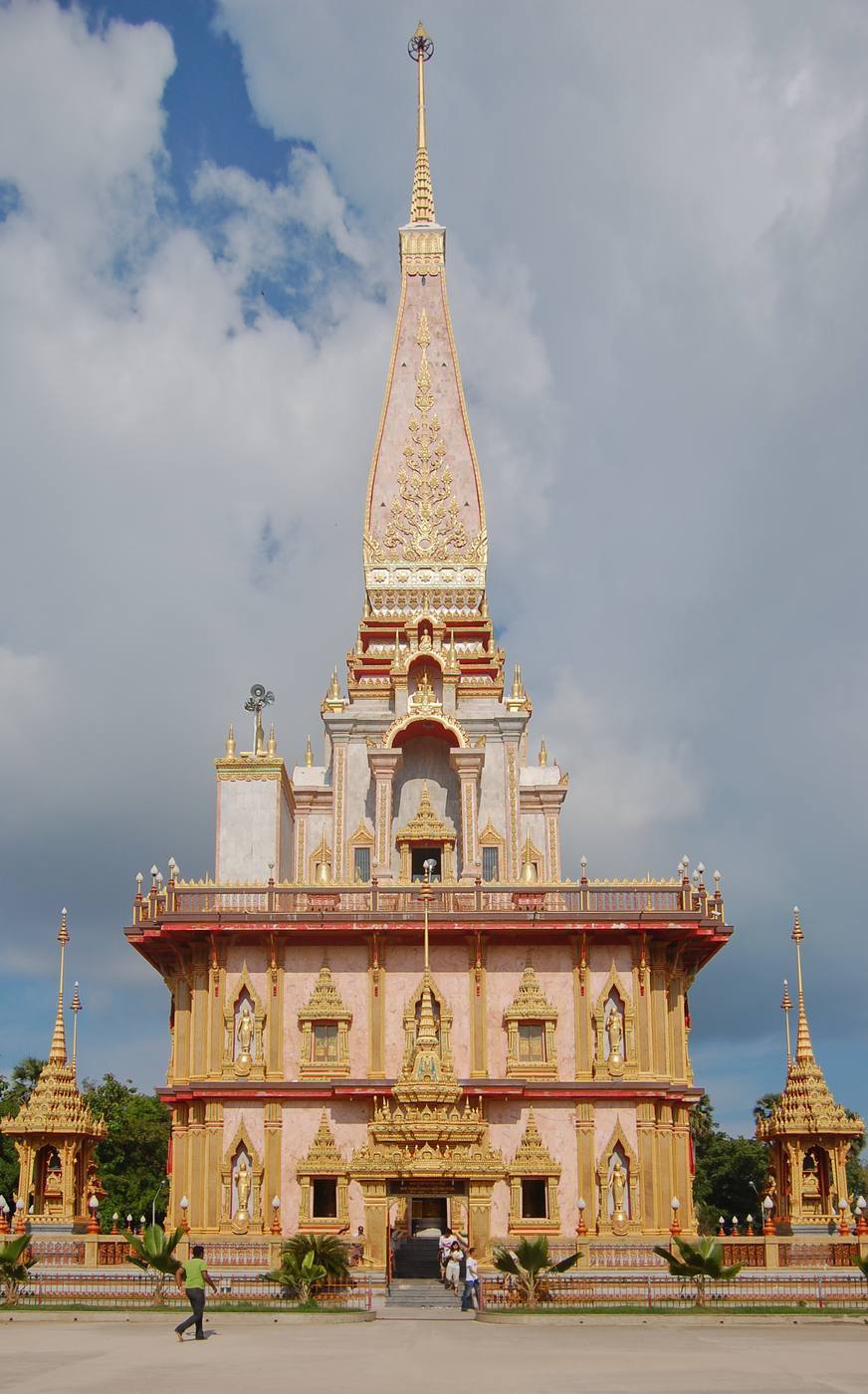 Wat Chalong, Phuket, an illustration